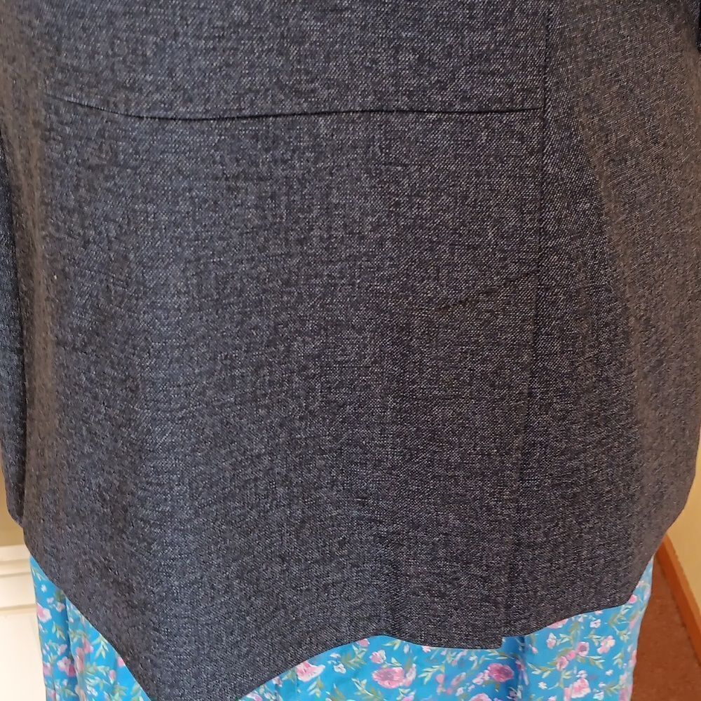 Talbots Dark Gray Aberdeen Blazer. Classic. Professional. Career. - Picture 8 of 14